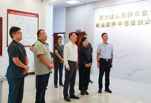 厚植留余底蕴 护航县域领跑——郑州中院党组书记、代院长周志刚调研巩义法..